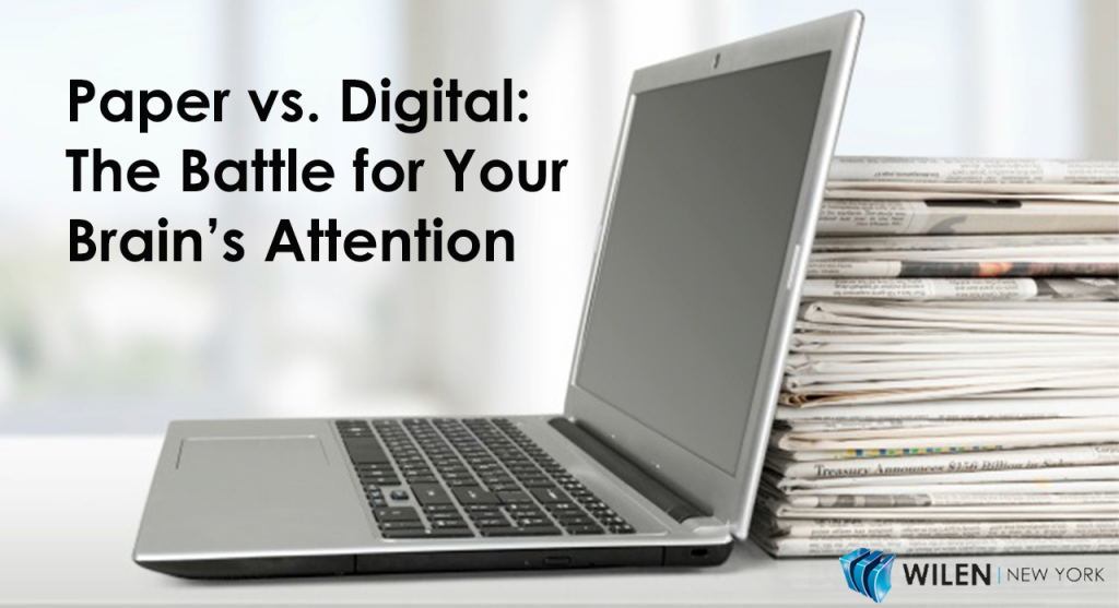 Paper vs. Digital The Battle for Your Brain's Attention
